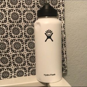 white hydro flask